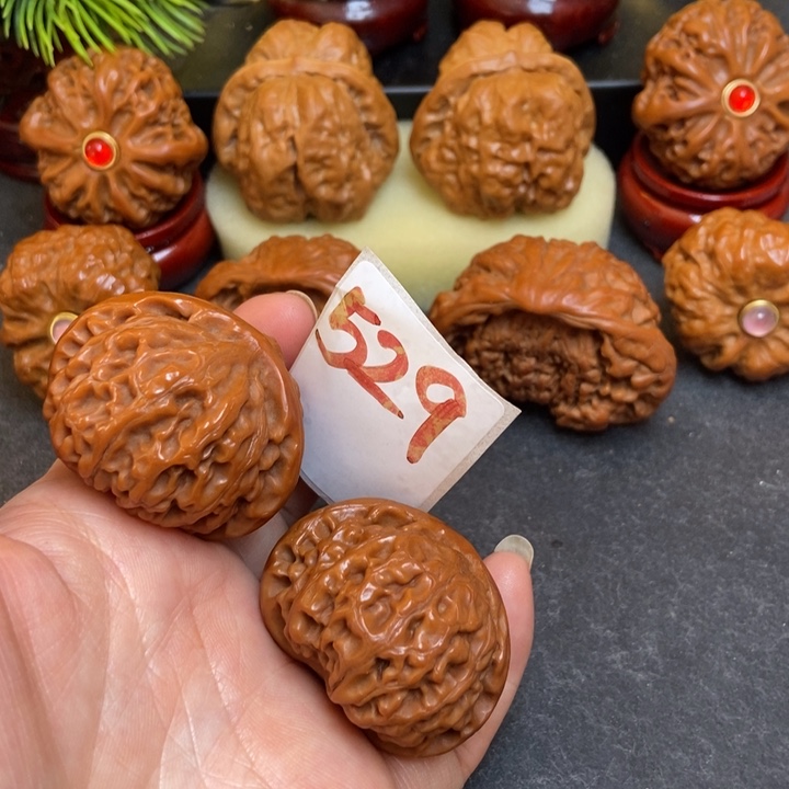 文玩核桃把件41宫灯529