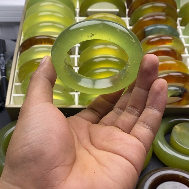 蛇纹石玉合金手镯55