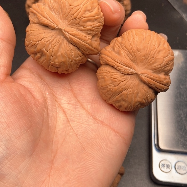 人***戏把件文玩核桃46尺