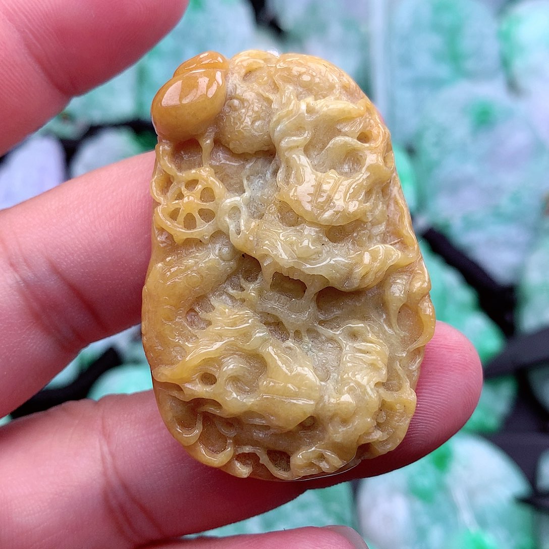 翡翠吊坠(不含链)未镶嵌