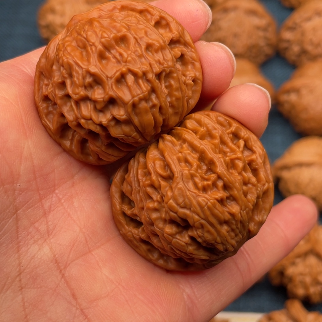 文玩核桃把件38正磨