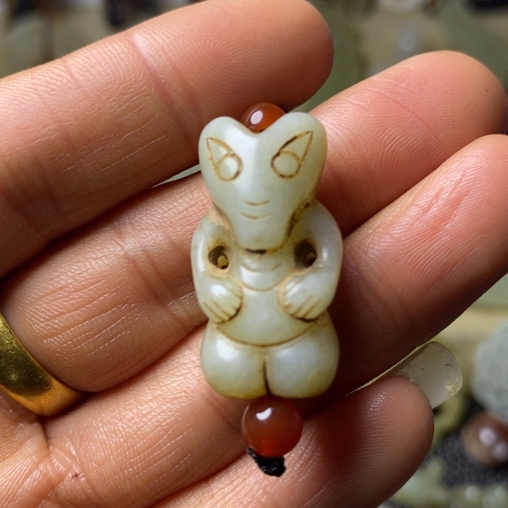 和田玉挂件未镶嵌