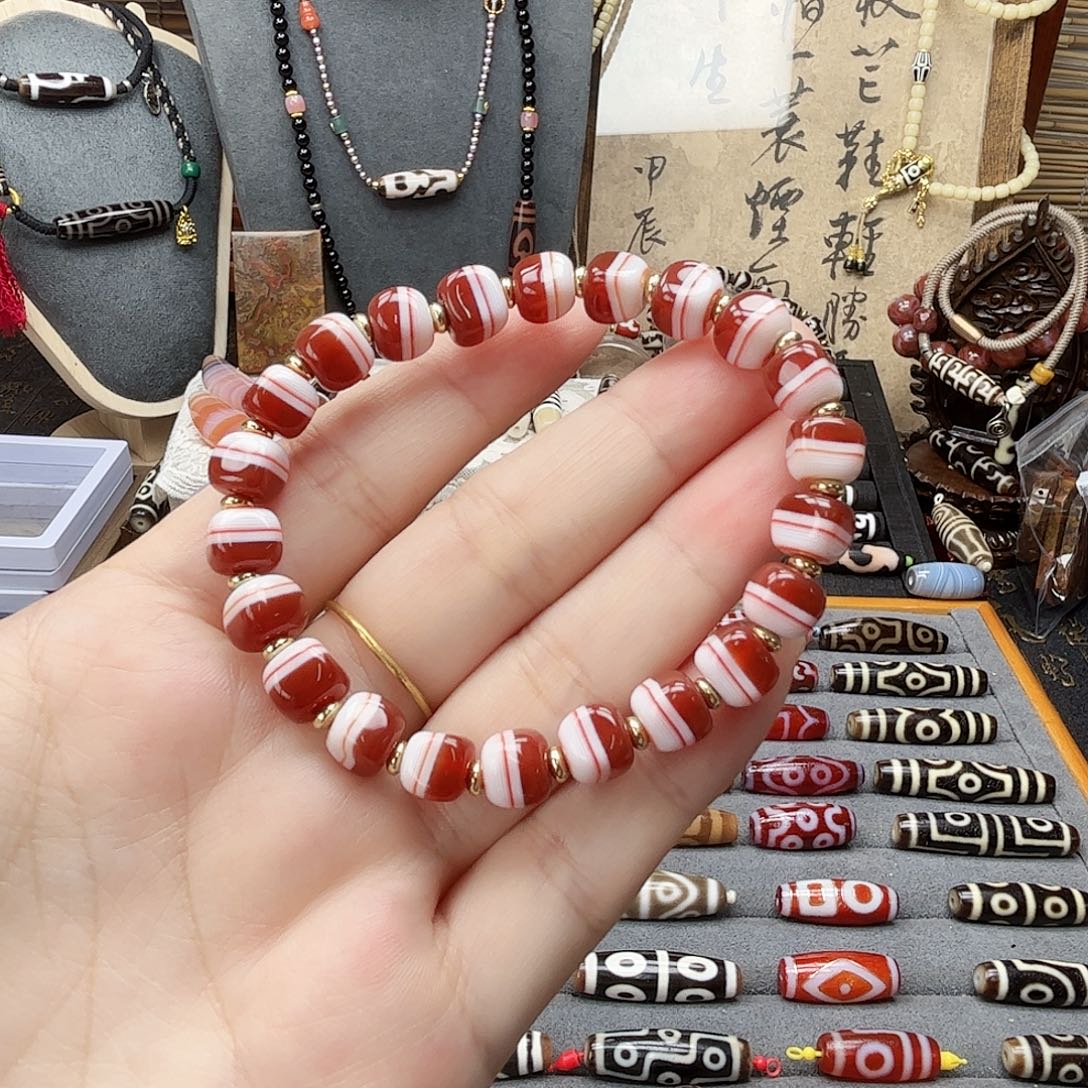 合金颈饰玛瑙/玉髓