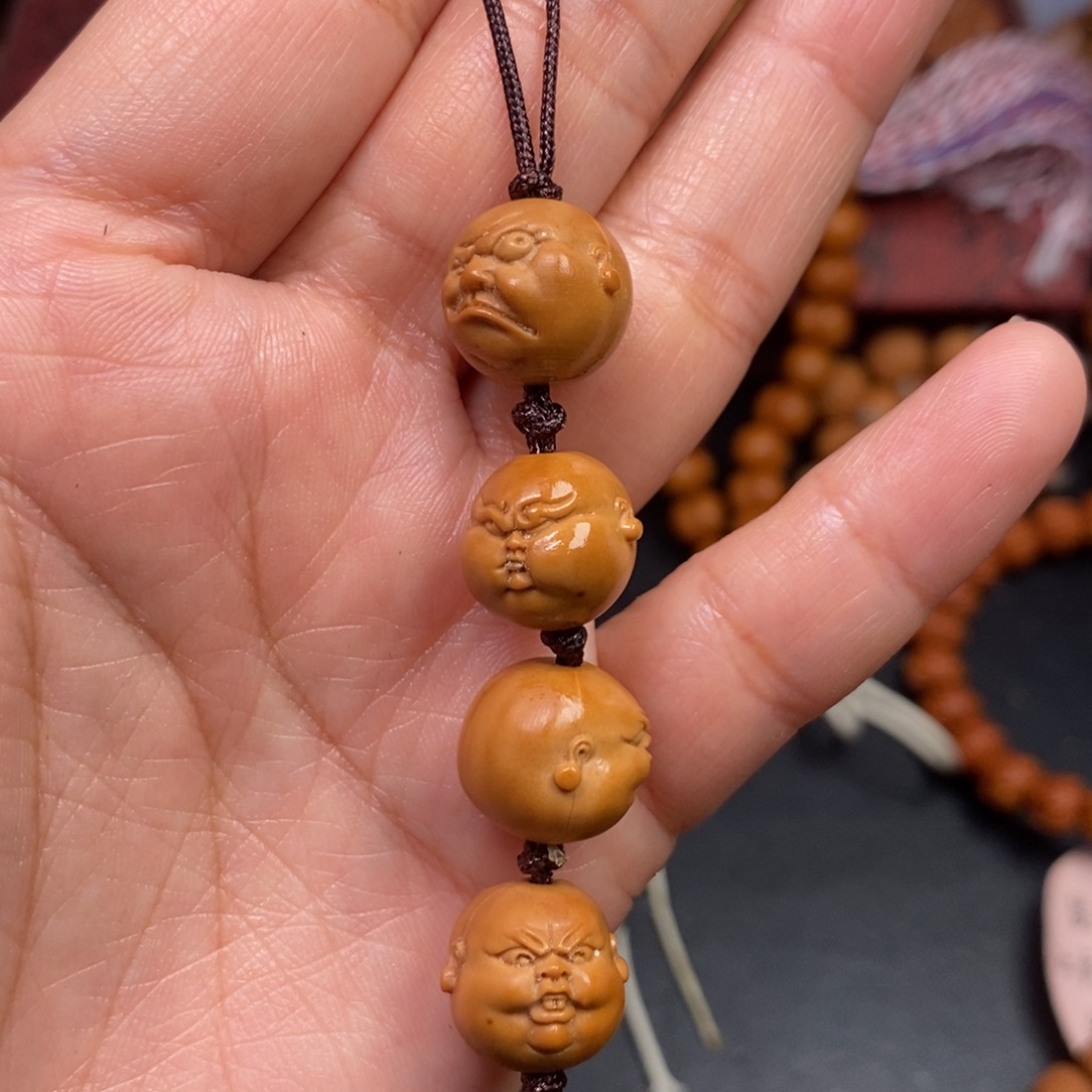 猴头核桃吊坠橄榄核桃