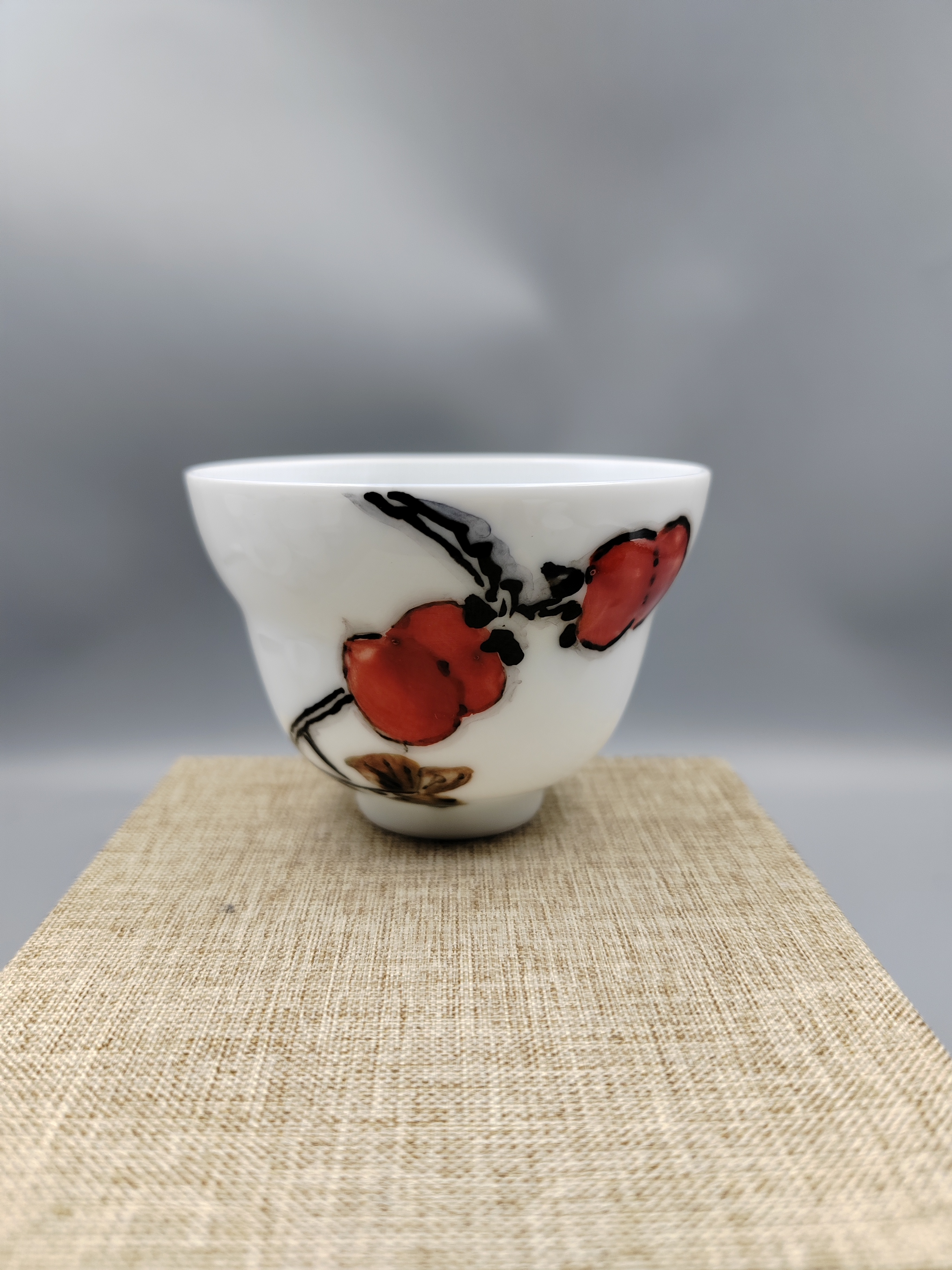 醴陵釉下五彩瓷    手工手绘    事事如意