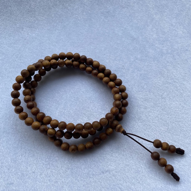 沉香沉香 棋楠沉香黄油格多圈手串卡6.0多圈手串 多样性发货一条