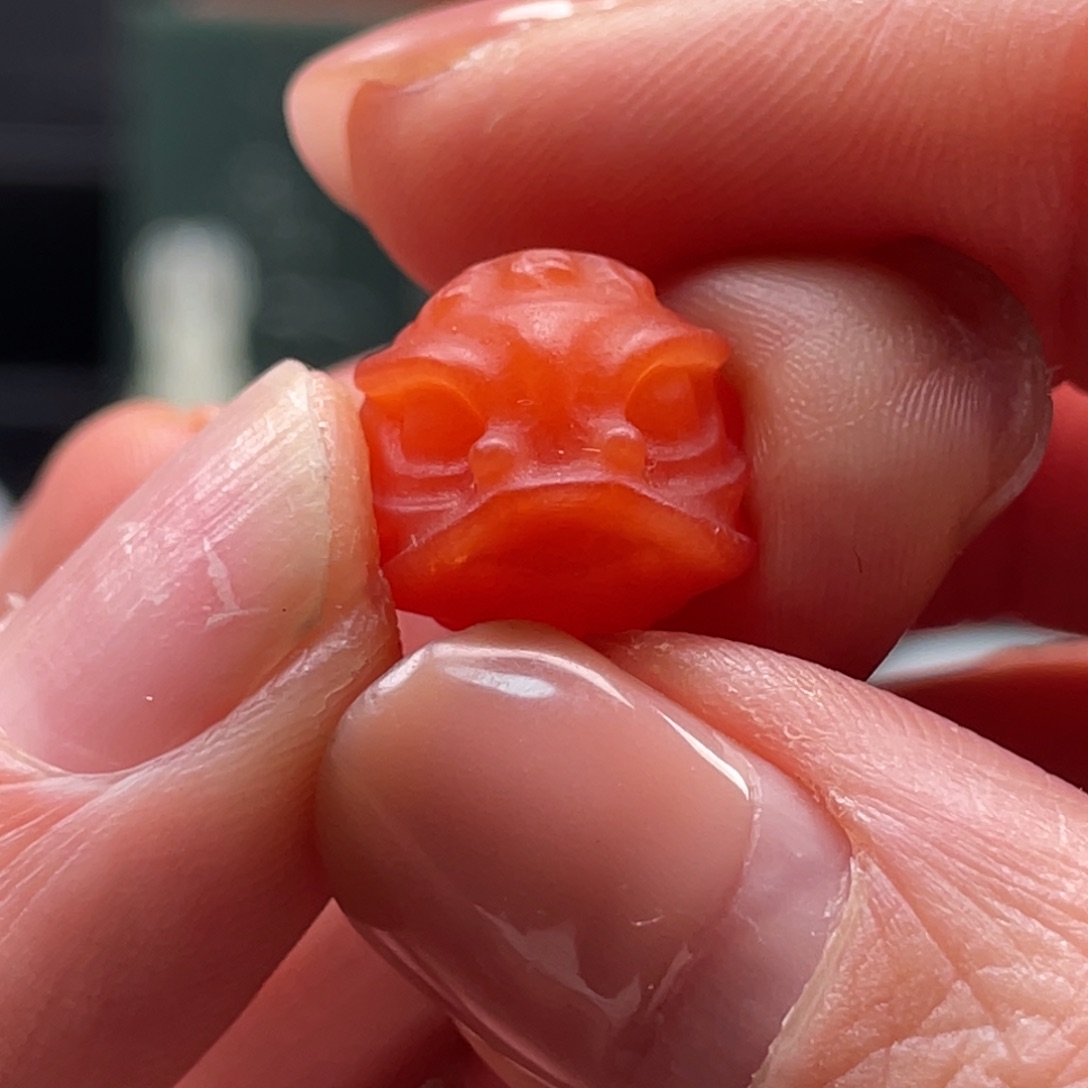 南红玛瑙颈饰未镶嵌