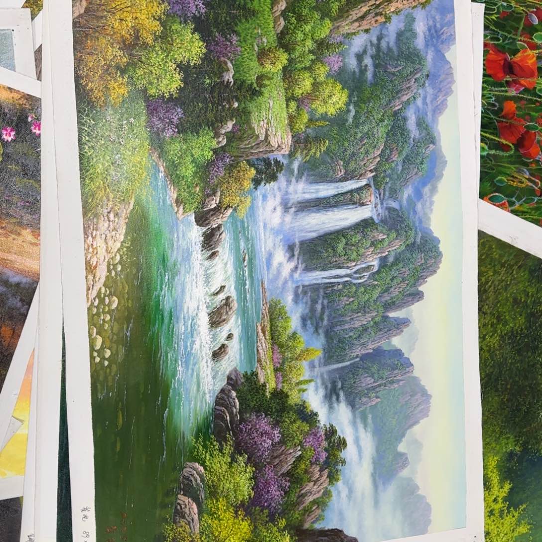 油画好的我真的好