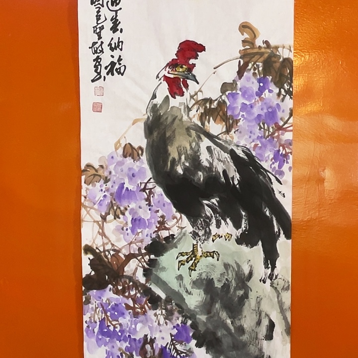 国画张圣敏先生纯手绘作品