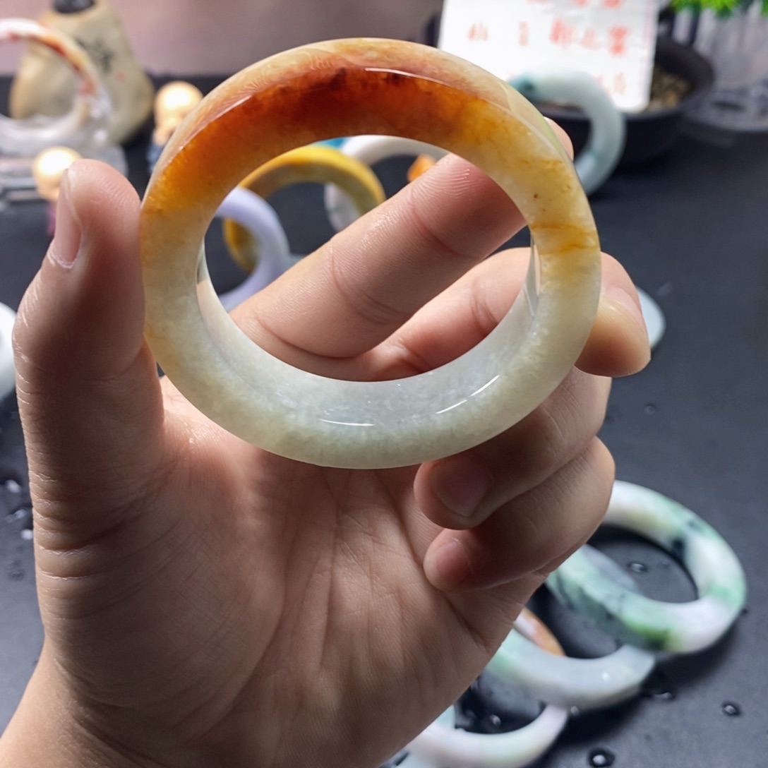 定制翡翠翡翠手镯未镶嵌