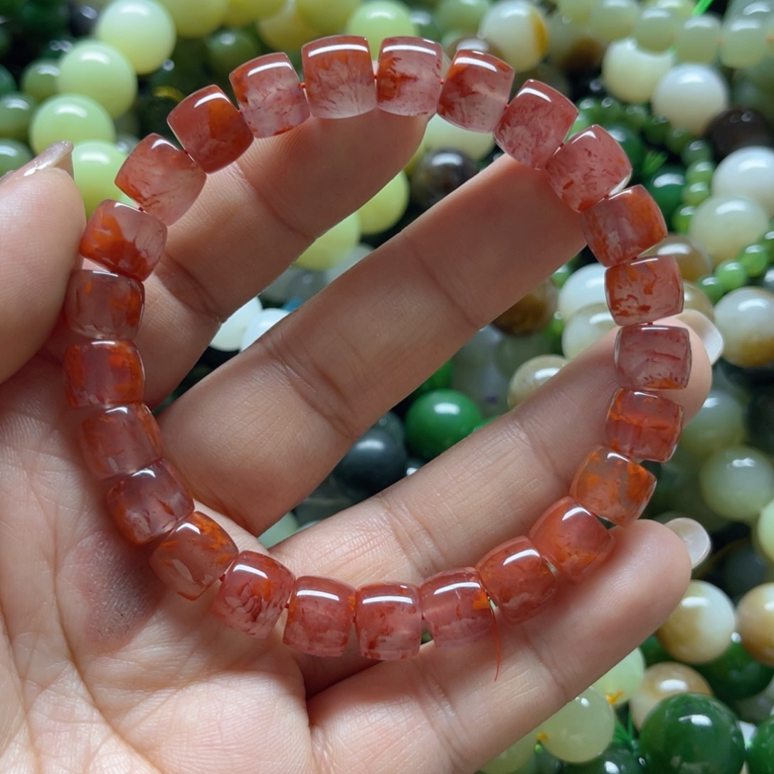 玛瑙/玉髓手链未镶嵌