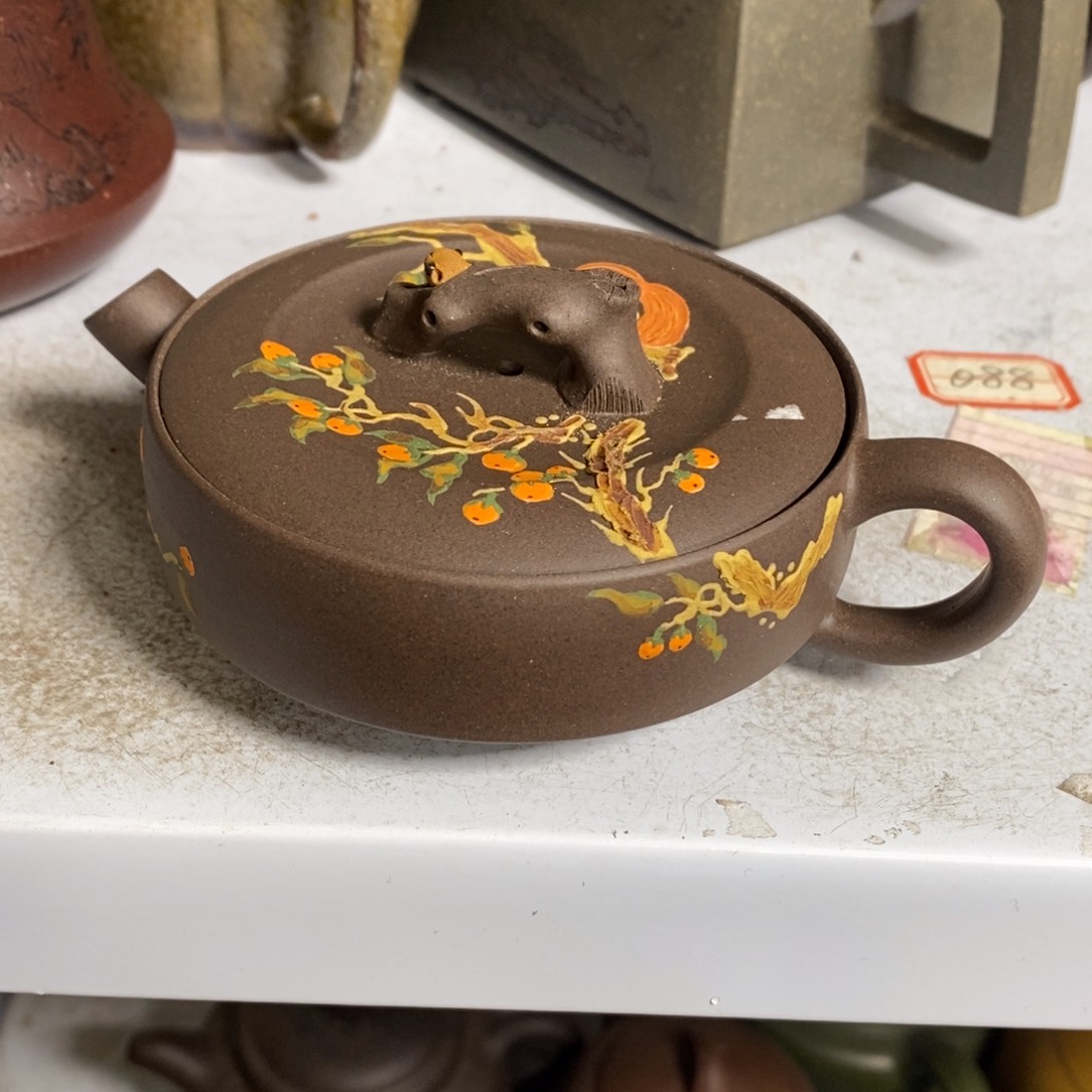 紫砂茶壶原矿手工217