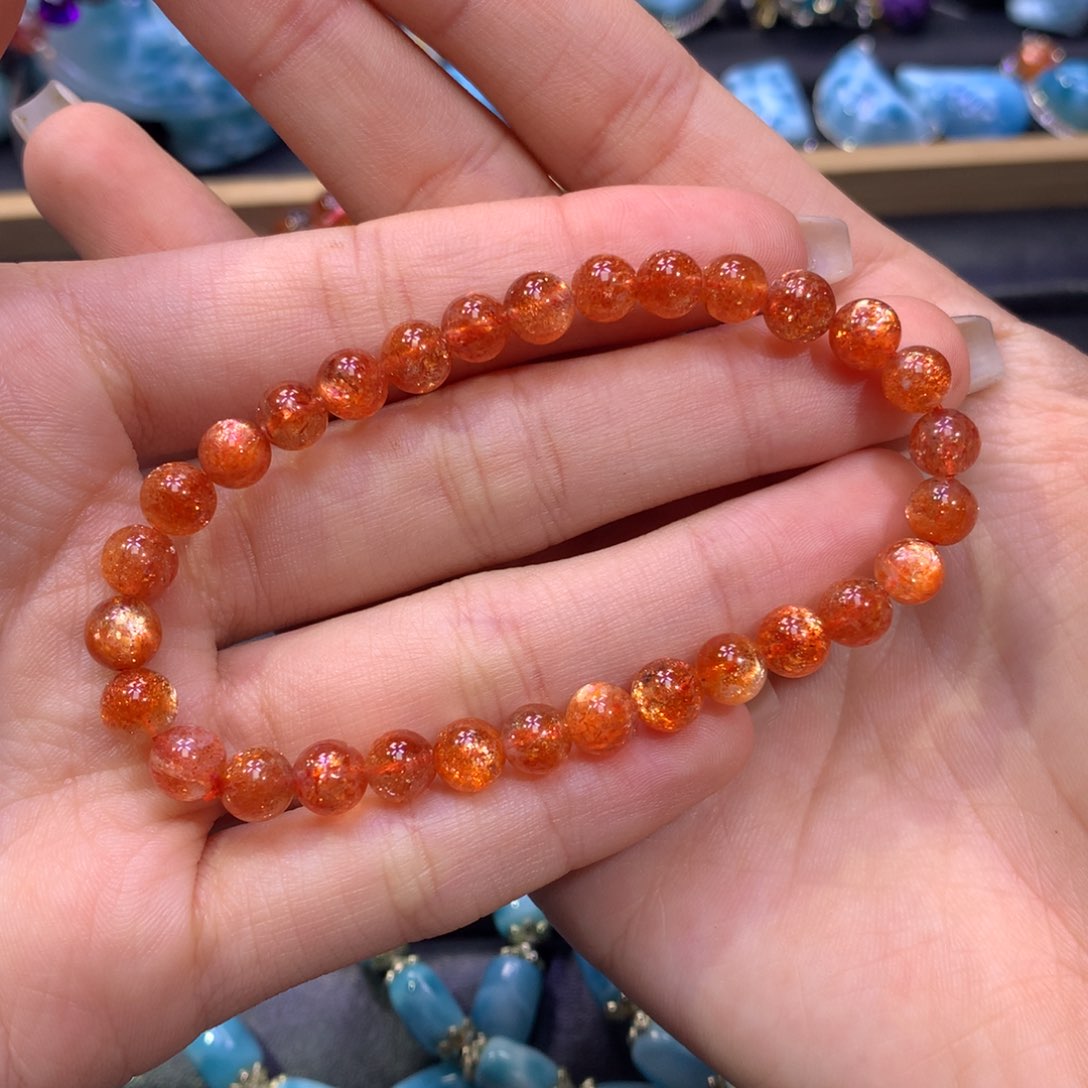 针钠钙石（海纹石）颈饰未镶嵌紫*斗