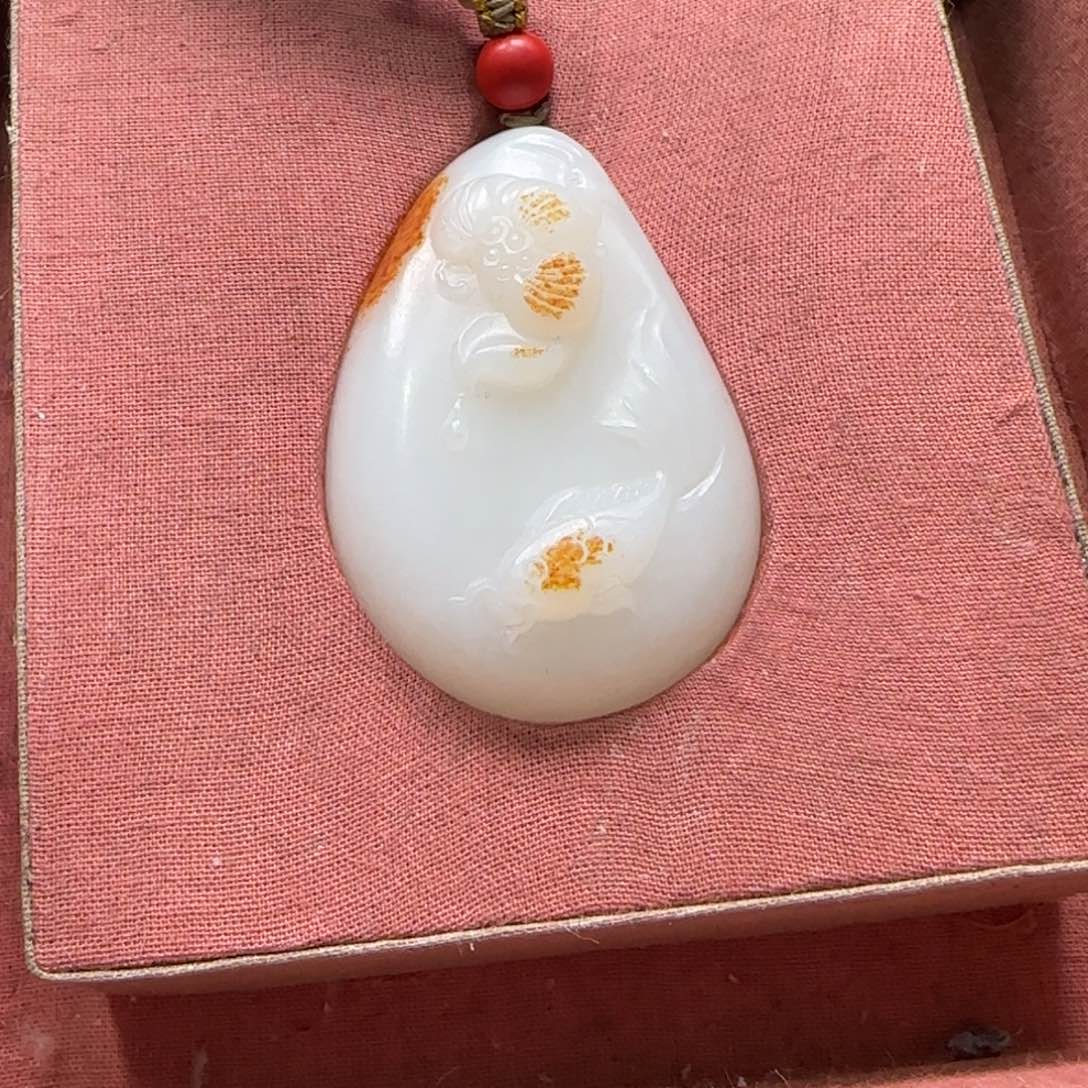 和田玉挂件未镶嵌