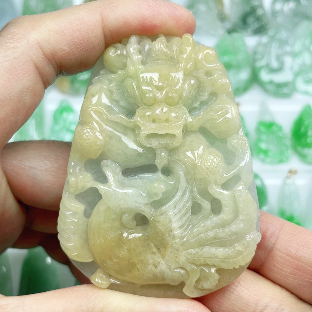 翡翠吊坠(不含链)未镶嵌