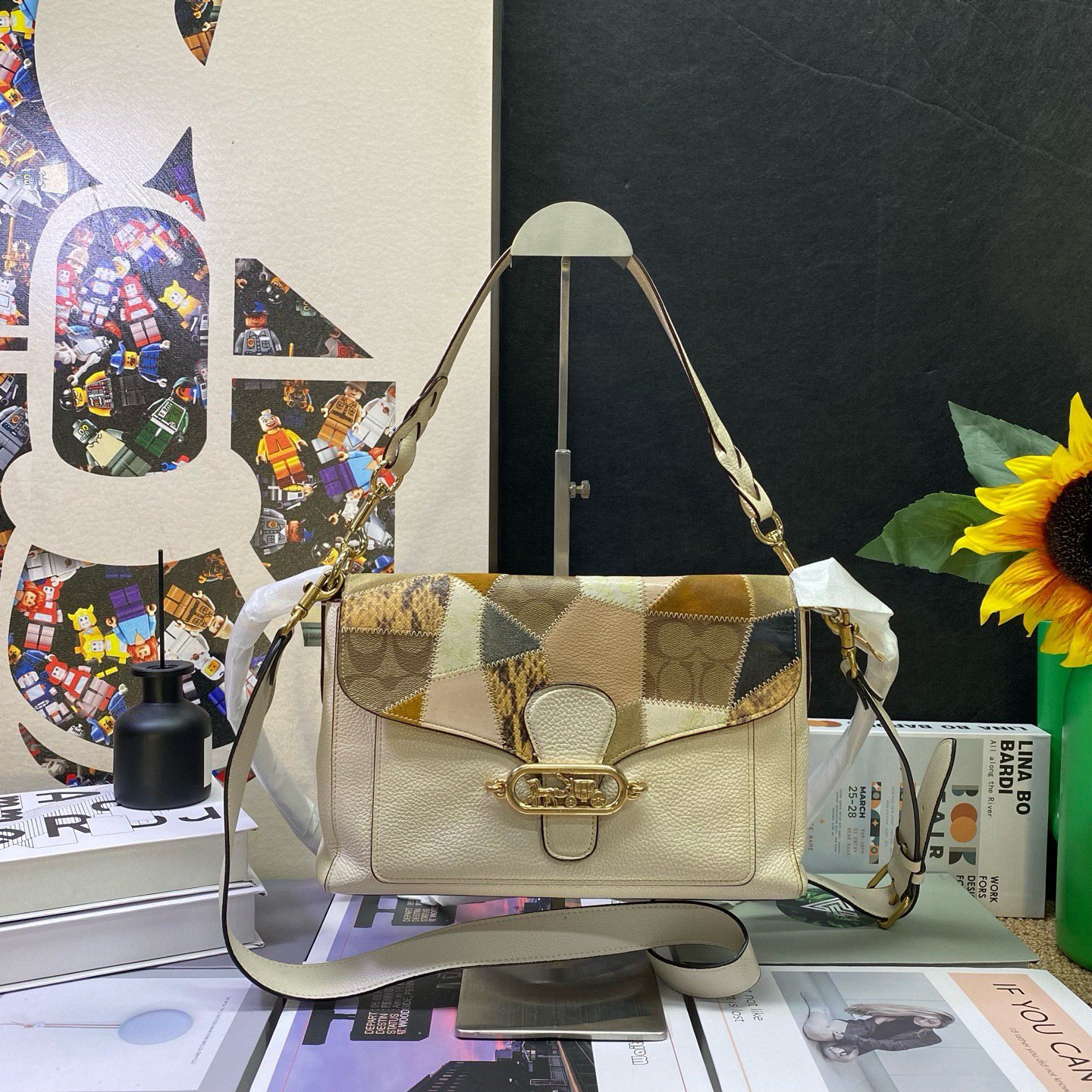 95新 COACH/蔻驰 22712斜挎包28*20