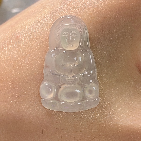 颈饰未镶嵌翡翠-