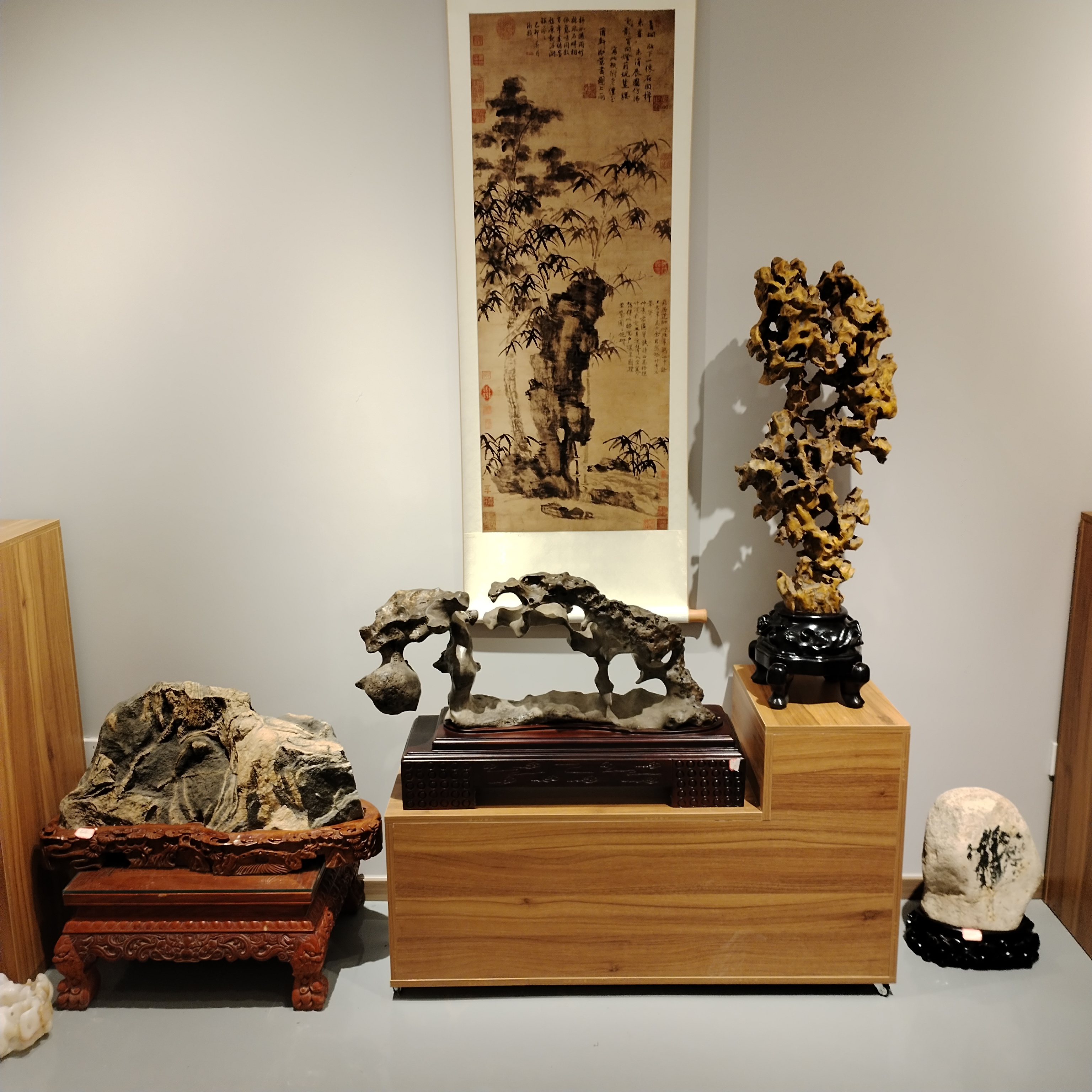 精品新中式摆件老料（直播间付米链接已截图为准）