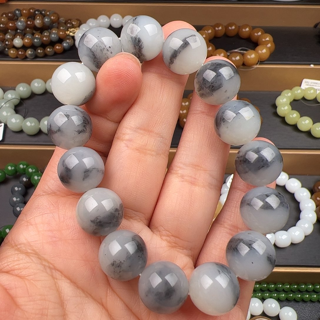 海***风和田玉未镶嵌手链