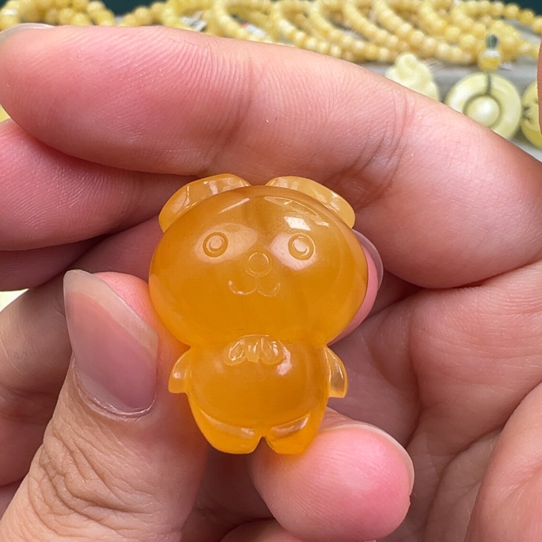 琥珀手链未镶嵌蜜蜡