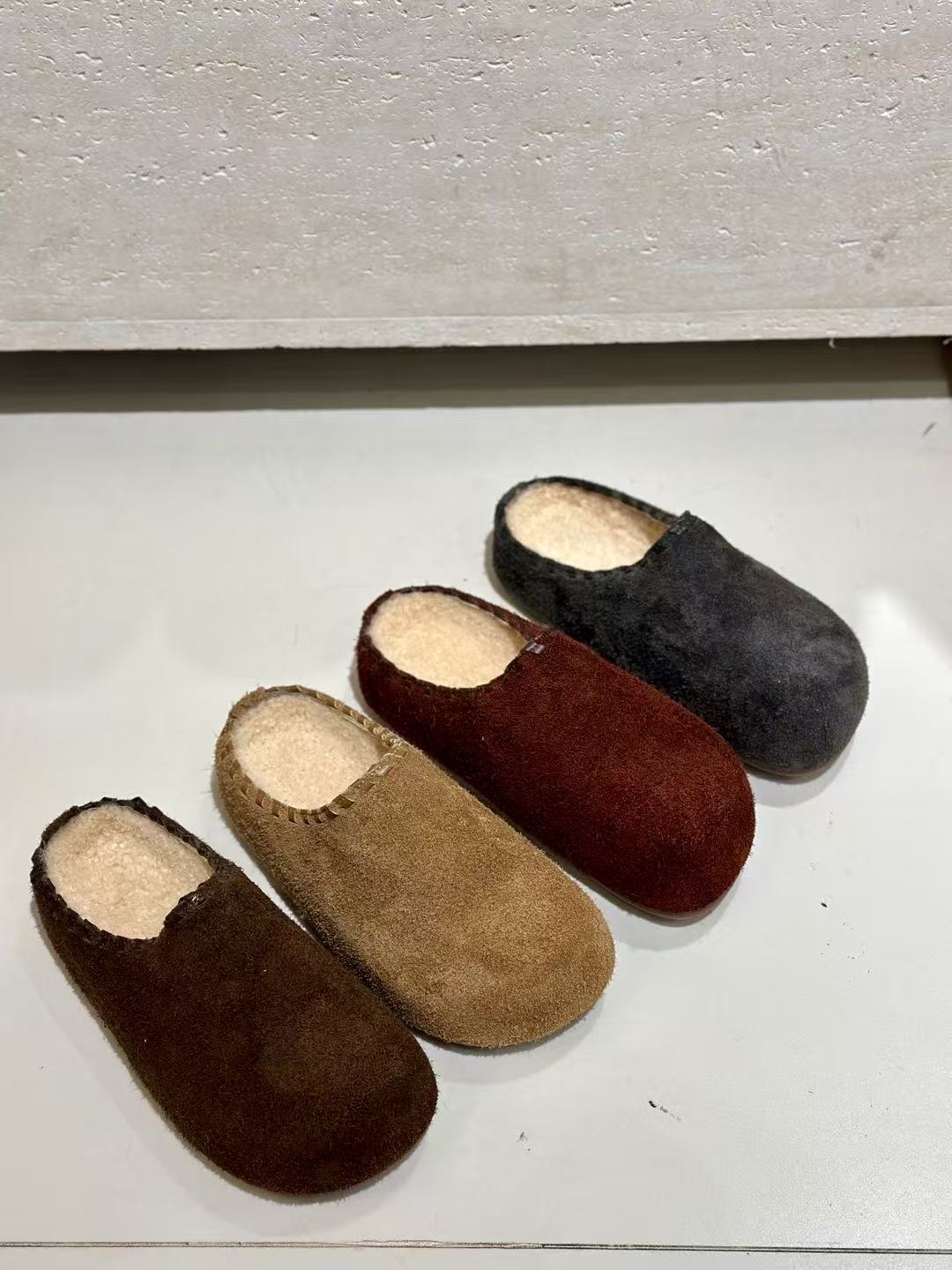 卡皮巴拉勃肯拖鞋凉鞋秋冬保暖包头款包头拖居家厚底5230-71