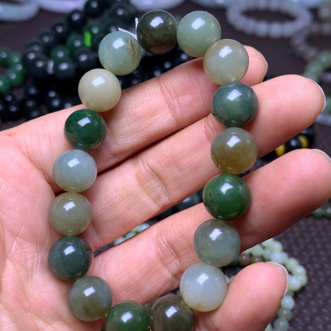 未镶嵌手串和田玉12
