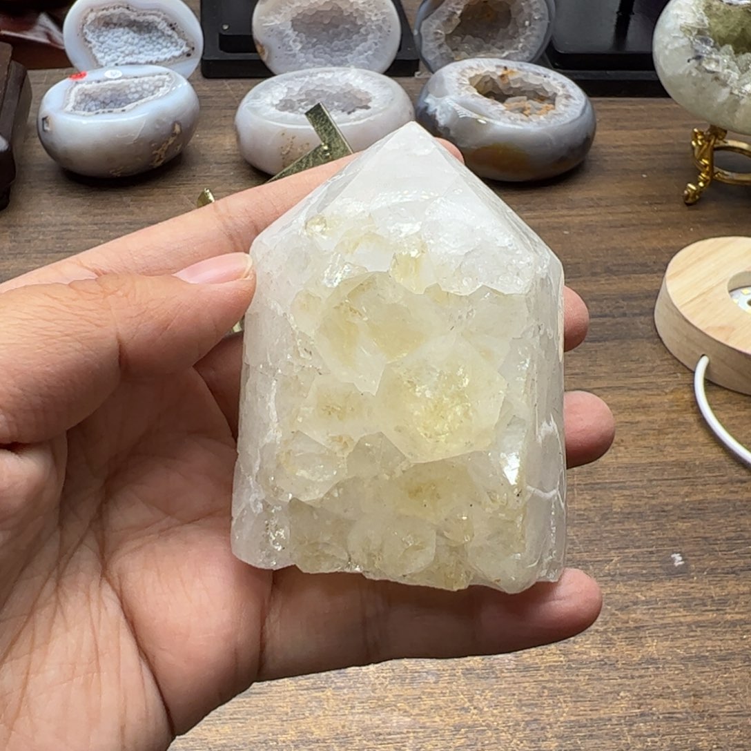 水晶水晶无镶嵌未镶嵌柱子82