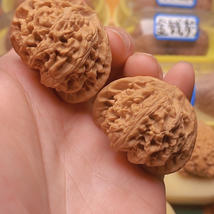 文玩核桃把件44全品大宫灯金蟾龟背