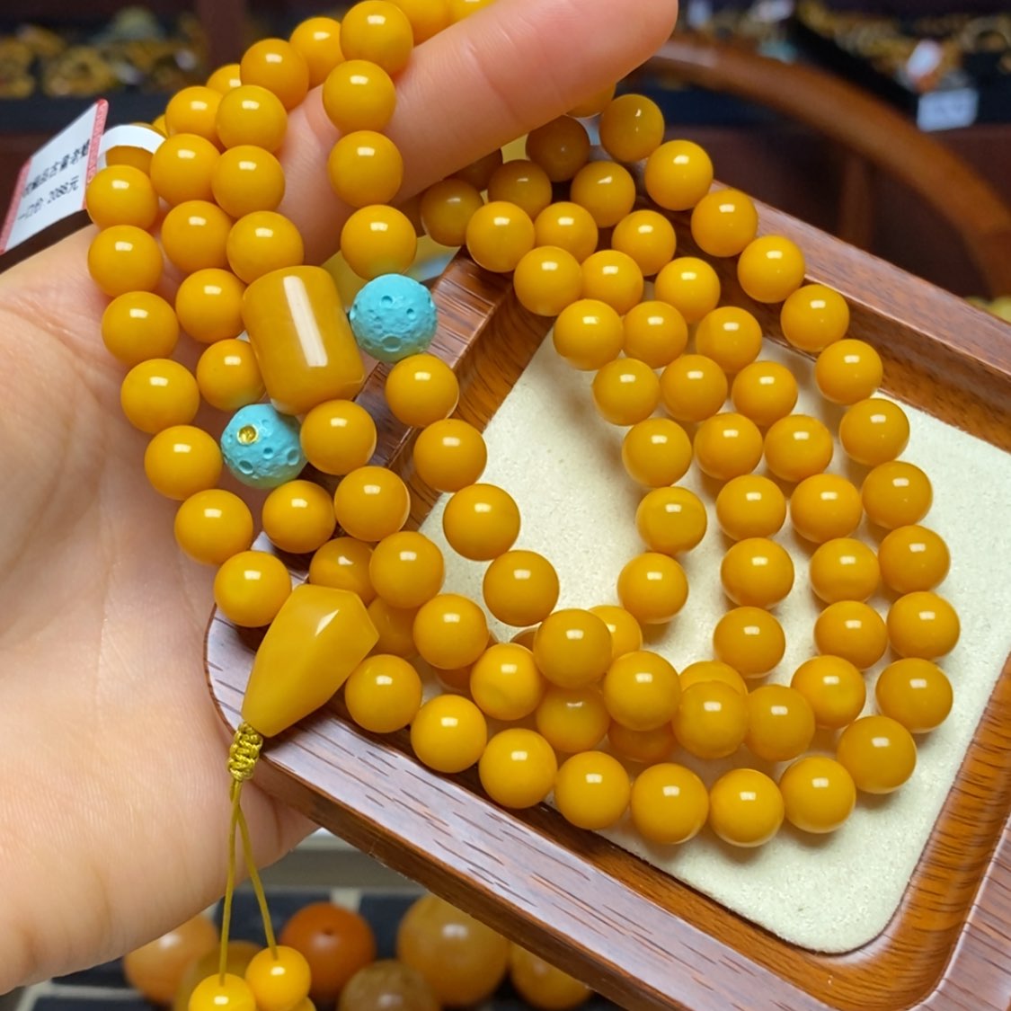 【闪购商品】蜜蜡手链未镶嵌手串