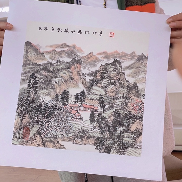 国画宋庄的一个小镇叫