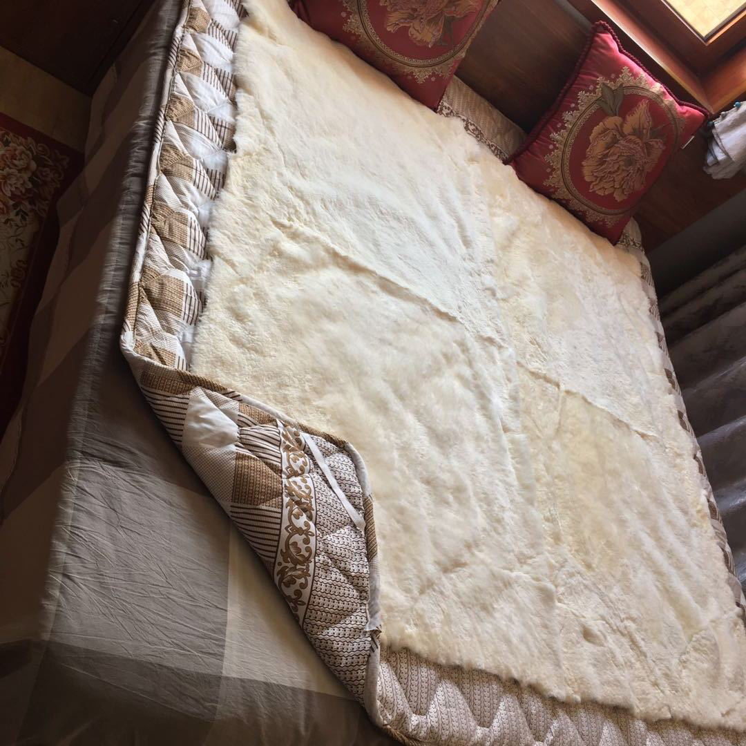 加厚褥子保暖防潮单人床垫羊剪绒短毛