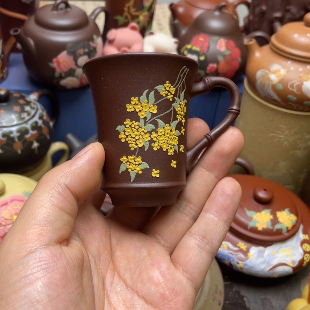 茶杯紫砂紫砂主人杯60cc