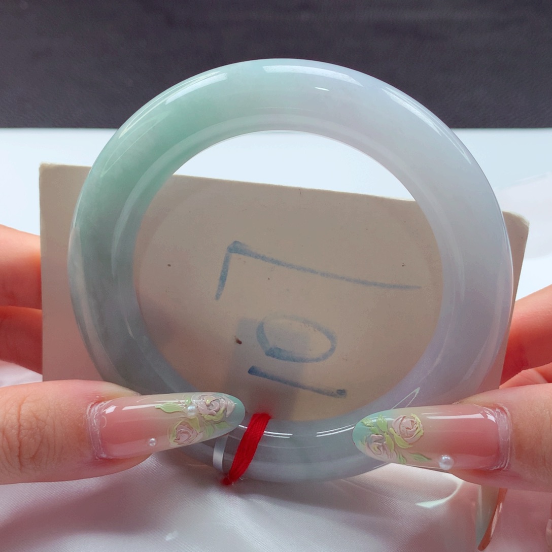 翡翠手镯未镶嵌天然缅甸翡翠A货手镯 07号