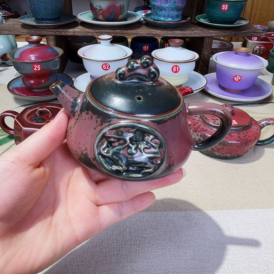 壶禹州钧瓷艺术作品