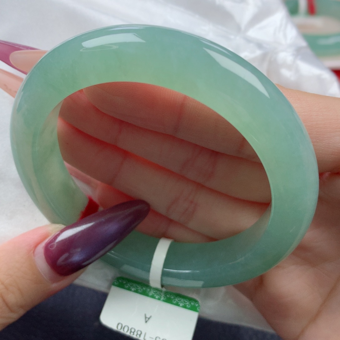 未镶嵌手镯翡翠缅甸天然翡翠A货55