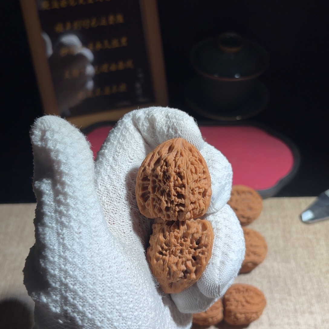 三***治文玩核桃吊坠核桃