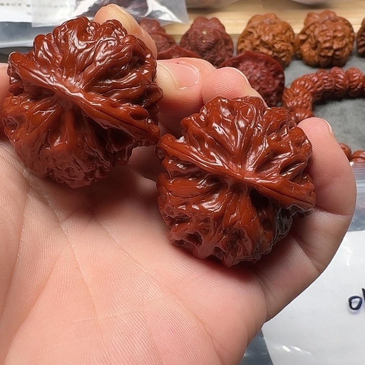 吊坠文玩核桃苹果018