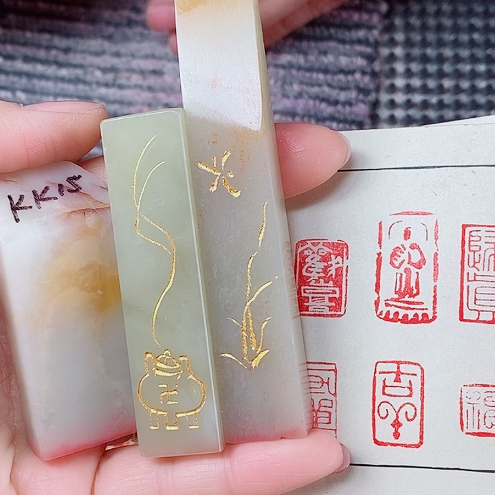 老挝石现场直播手工