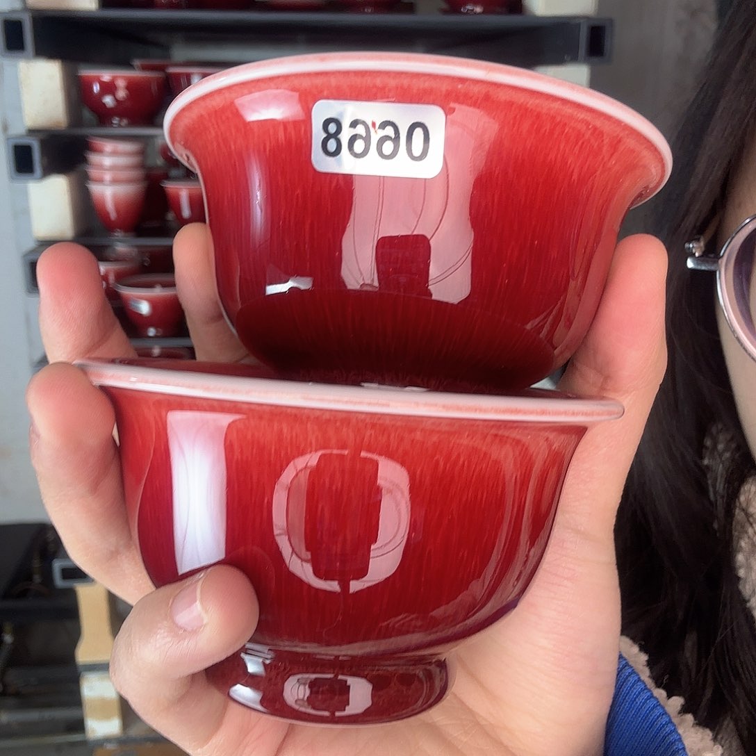 碗景德镇郎红陶瓷