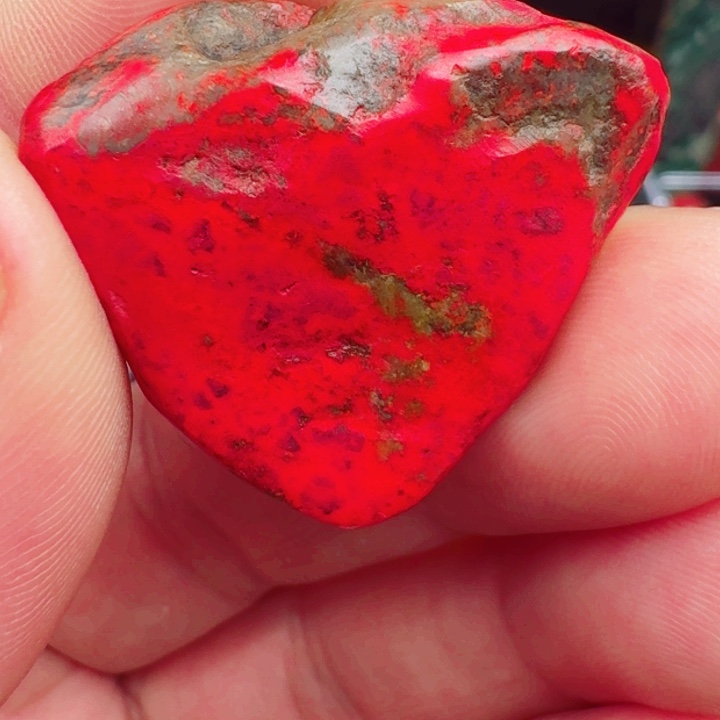 昌化鸡血石田黄鸡血全血挂件