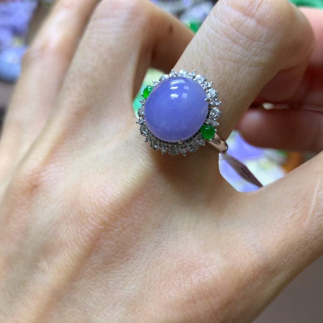 【闪购商品】翡翠颈饰18K金镶嵌翡翠