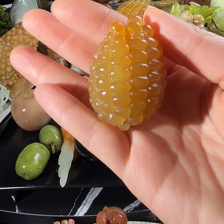 浪***生蛇纹石玉未镶嵌珠宝奇石