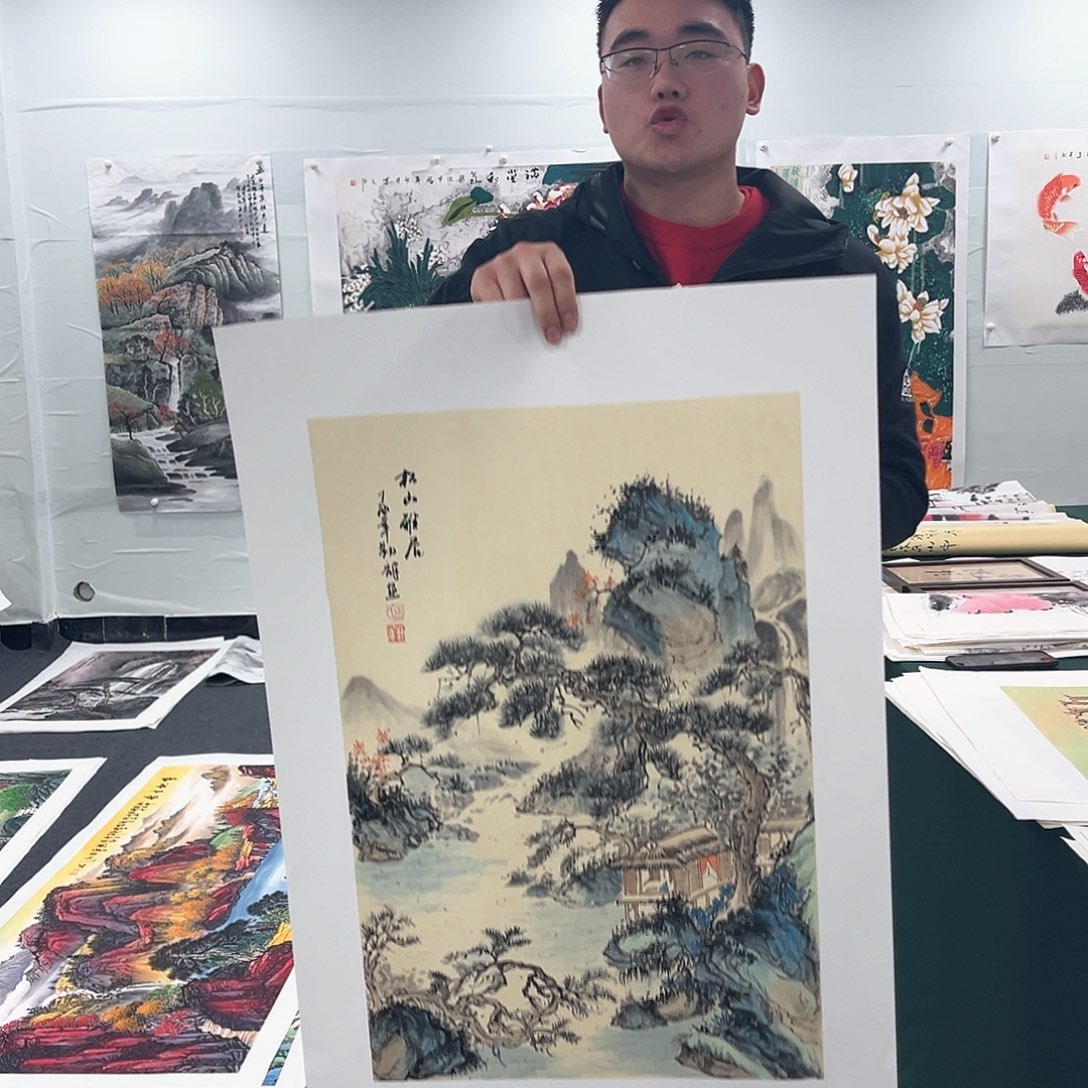 国画宣纸国画作品纯手绘