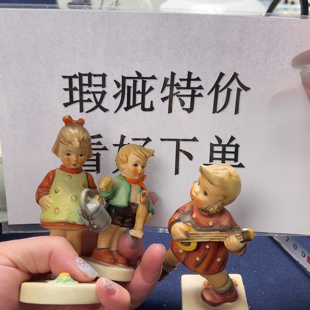 摆件中古美物 喜姆娃娃