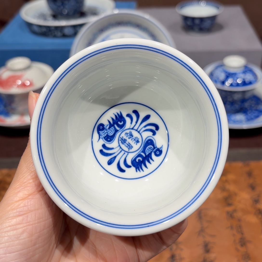瓷片景德镇纯手工手绘