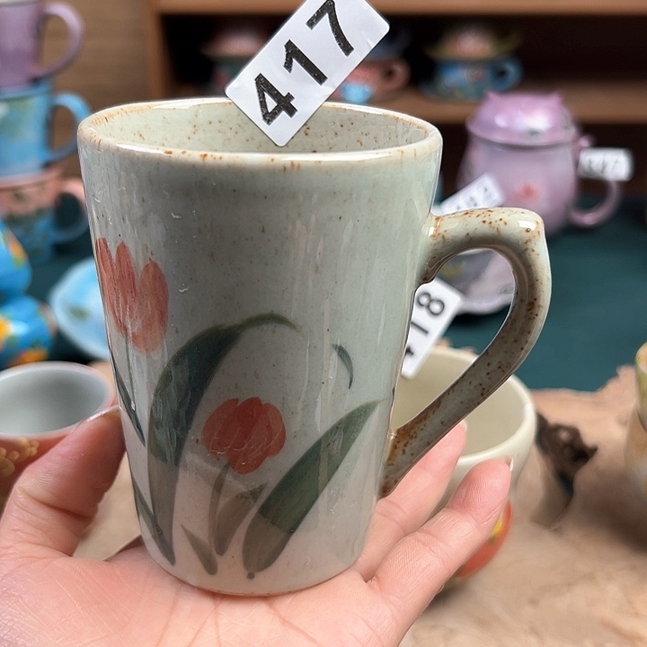 杯景德镇陶瓷手绘作品417