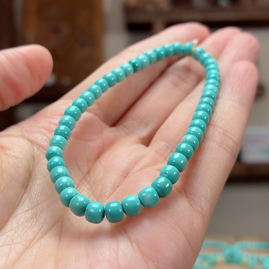 未镶嵌绿松石珠宝奇石是**多