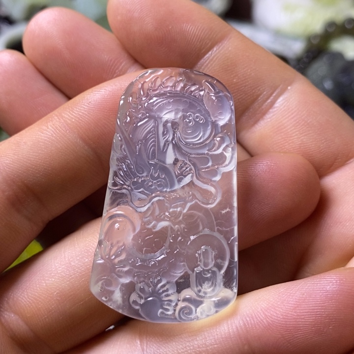 岫玉岫玉挂件未镶嵌