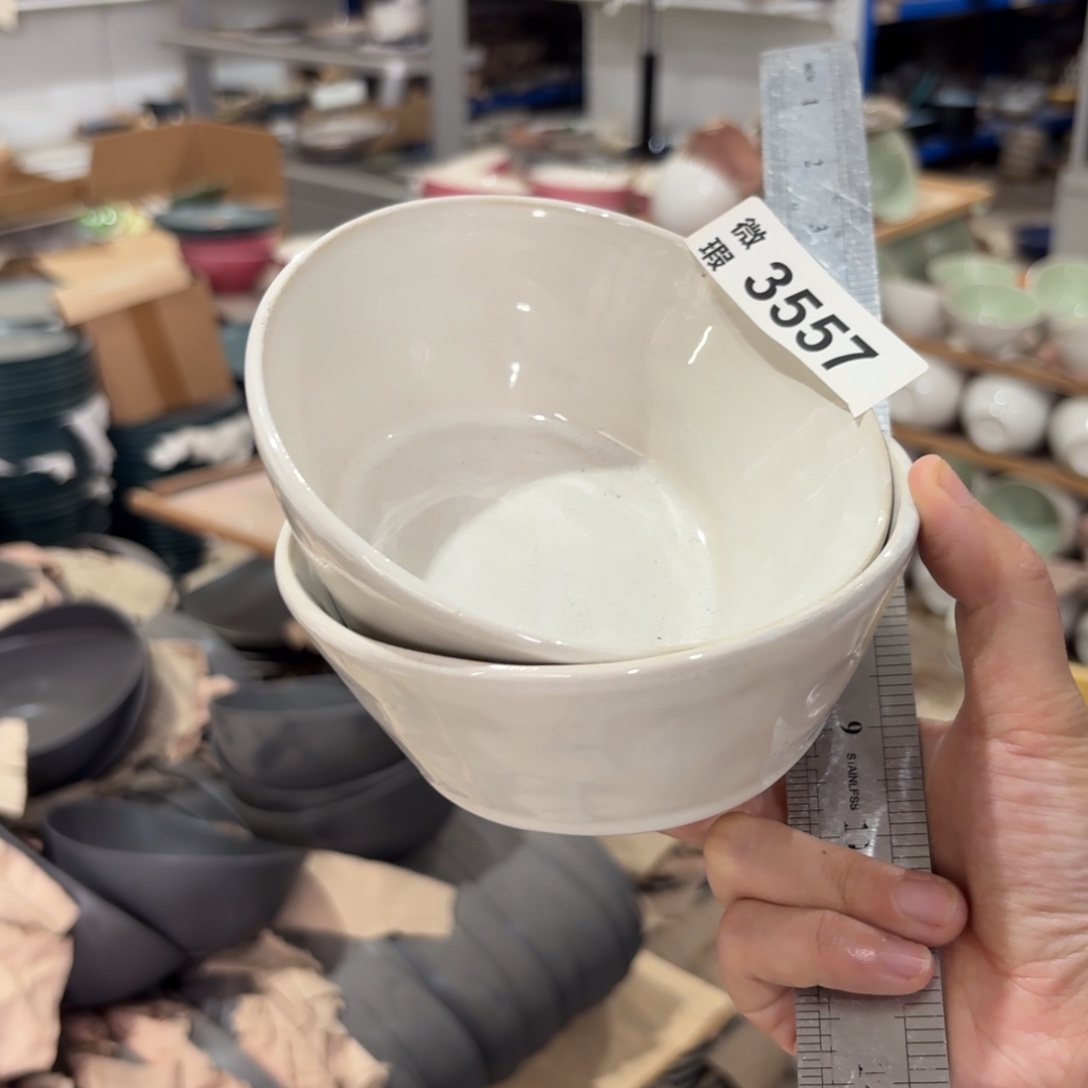 陶瓷3557 微瑕陶瓷餐具2个