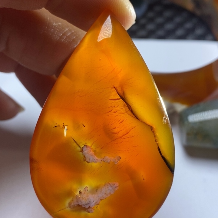 玛瑙/玉髓未镶嵌颈饰